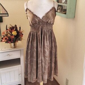 BCBGMaxAzria | Dresses | Bcbgmaxazria Andi Lace Trim Evening Dress |  Poshmark